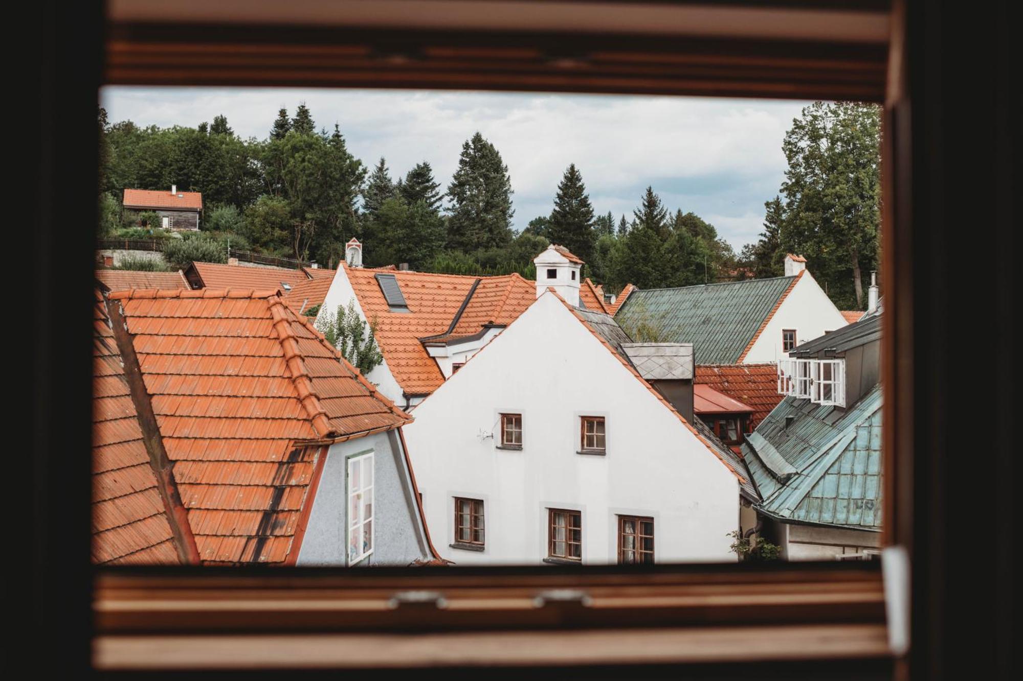 شقة Attico By Casarosa Český Krumlov المظهر الخارجي الصورة