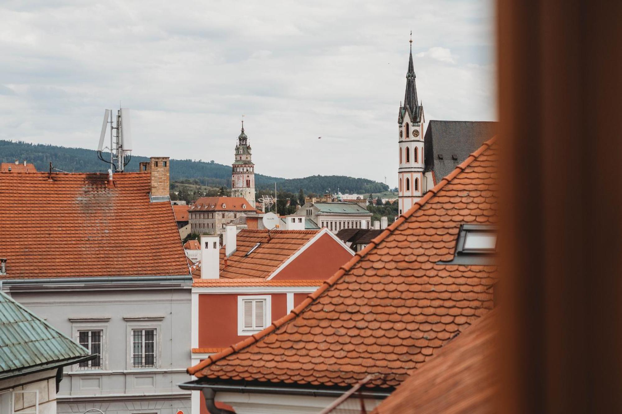 شقة Attico By Casarosa Český Krumlov المظهر الخارجي الصورة