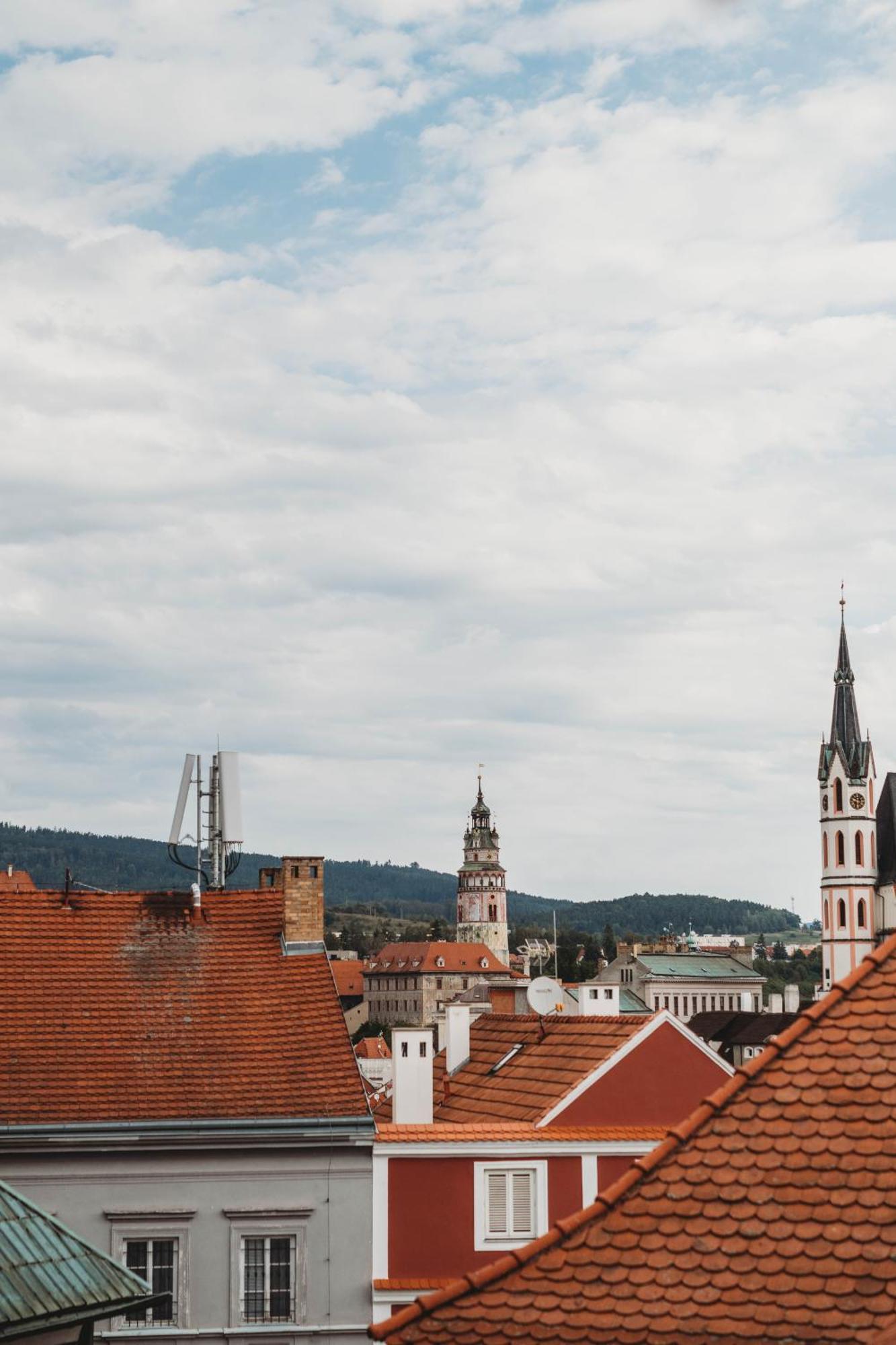 شقة Attico By Casarosa Český Krumlov المظهر الخارجي الصورة
